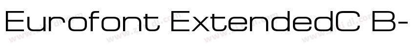Eurofont ExtendedC B字体转换